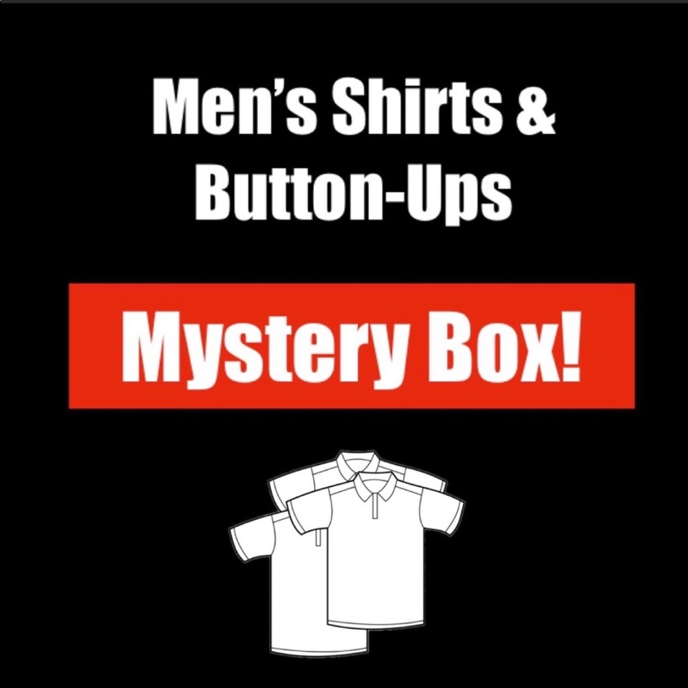 Men’s Shirts and Button-Up Mystery Box